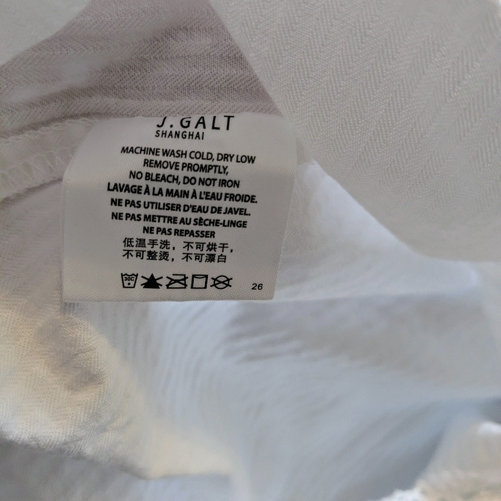 Brandy Melville/John Galt White Edith Lace Tank Top Coquette Cottagecore Fairy - Picture 10 of 10